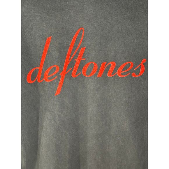 Deftones "Around The Fur" Vintage Reprint Single Stitch T-shirt Tultex Tag - Picture 5 of 7